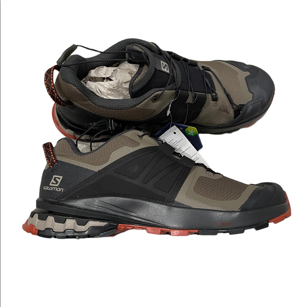 Salomon Men's Athletic Shoes - Black and Brown